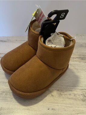 First Steps by Stepping Stones Toddler Winter Boots Size 8 NEW